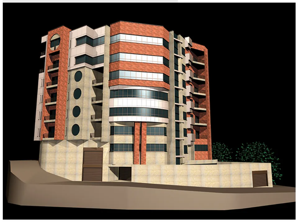 Amaniyeh, residential building, 2001
