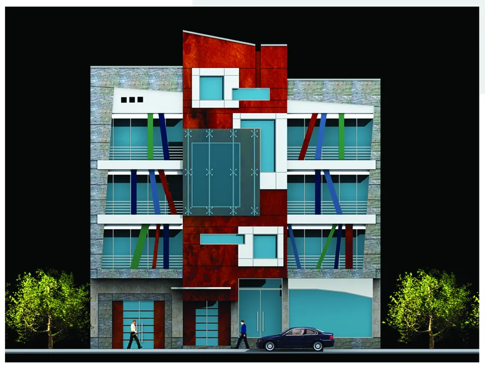 Esfandyar 2, official building, 2010