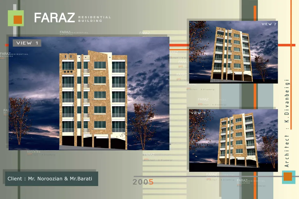 Faraz, residential building, 2005