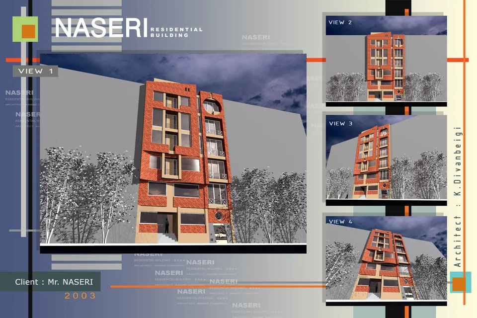 Naseri, residential building, 2003