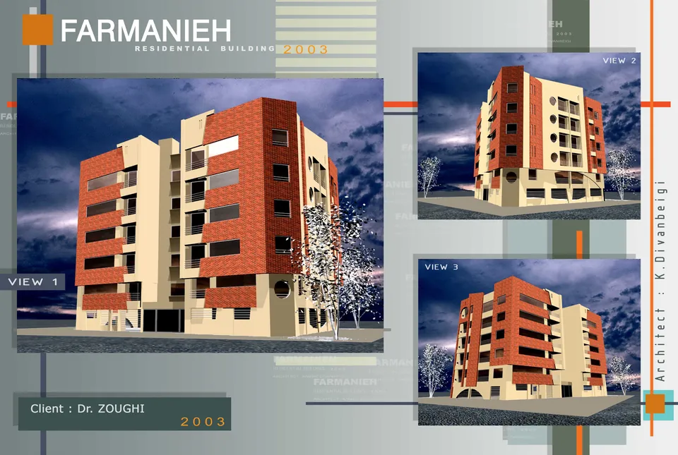 Farmanieh, residential building, 2003